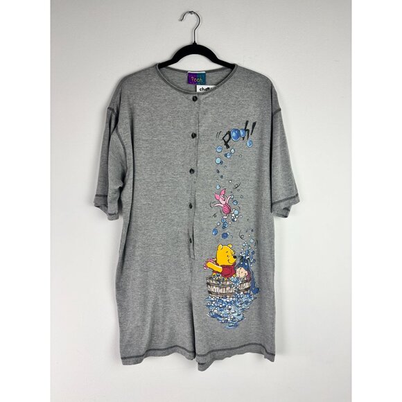 Winnie the Pooh Grey Romper - Picture 1 of 3